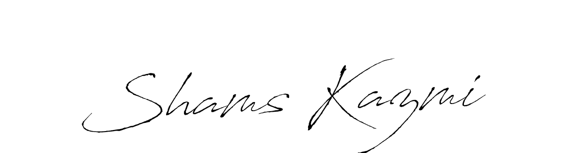 Best and Professional Signature Style for Shams Kazmi. Antro_Vectra Best Signature Style Collection. Shams Kazmi signature style 6 images and pictures png