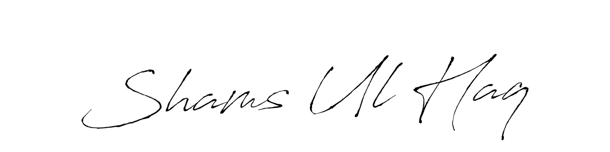 How to make Shams Ul Haq signature? Antro_Vectra is a professional autograph style. Create handwritten signature for Shams Ul Haq name. Shams Ul Haq signature style 6 images and pictures png