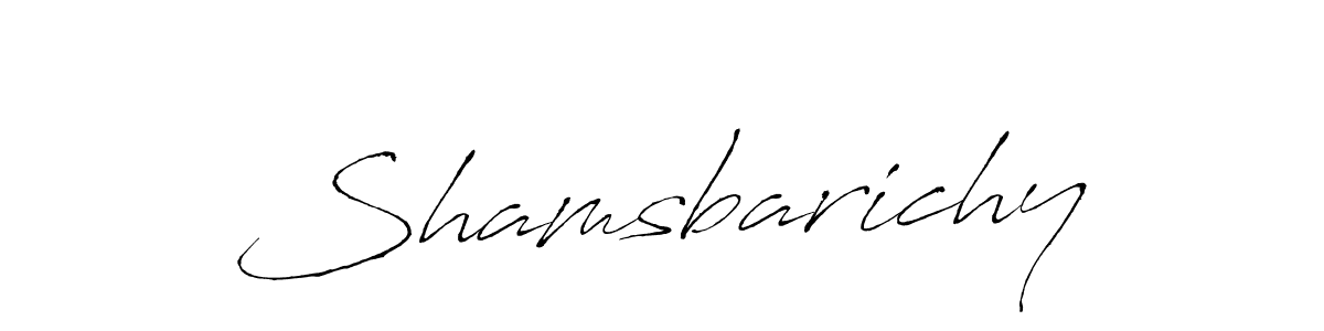 Also we have Shamsbarichy name is the best signature style. Create professional handwritten signature collection using Antro_Vectra autograph style. Shamsbarichy signature style 6 images and pictures png