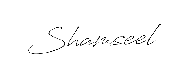 Make a beautiful signature design for name Shamseel. Use this online signature maker to create a handwritten signature for free. Shamseel signature style 6 images and pictures png