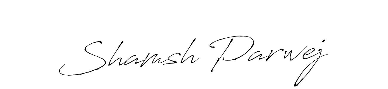 See photos of Shamsh Parwej official signature by Spectra . Check more albums & portfolios. Read reviews & check more about Antro_Vectra font. Shamsh Parwej signature style 6 images and pictures png