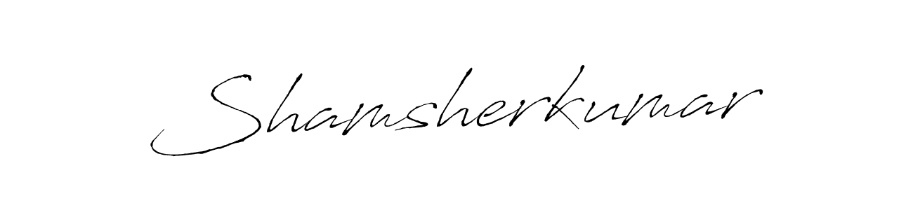 Make a short Shamsherkumar signature style. Manage your documents anywhere anytime using Antro_Vectra. Create and add eSignatures, submit forms, share and send files easily. Shamsherkumar signature style 6 images and pictures png