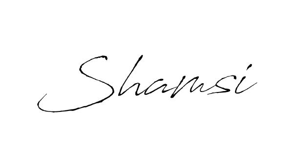 You should practise on your own different ways (Antro_Vectra) to write your name (Shamsi) in signature. don't let someone else do it for you. Shamsi signature style 6 images and pictures png