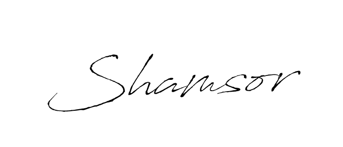 Make a beautiful signature design for name Shamsor. Use this online signature maker to create a handwritten signature for free. Shamsor signature style 6 images and pictures png