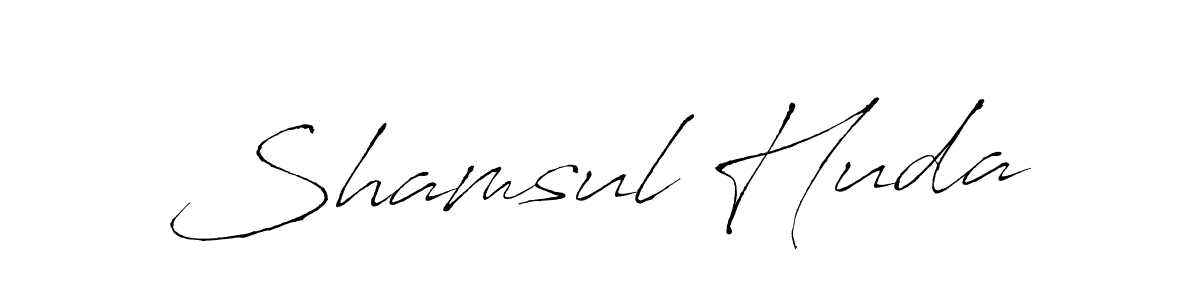 How to make Shamsul Huda signature? Antro_Vectra is a professional autograph style. Create handwritten signature for Shamsul Huda name. Shamsul Huda signature style 6 images and pictures png