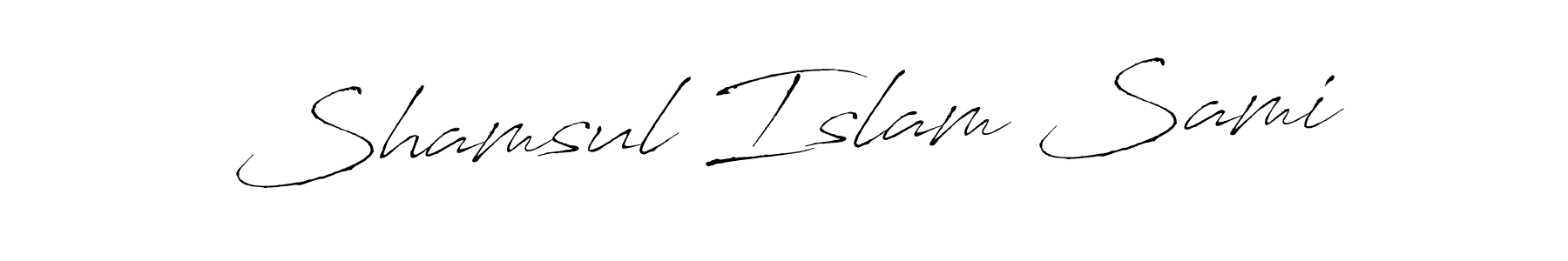 This is the best signature style for the Shamsul Islam Sami name. Also you like these signature font (Antro_Vectra). Mix name signature. Shamsul Islam Sami signature style 6 images and pictures png