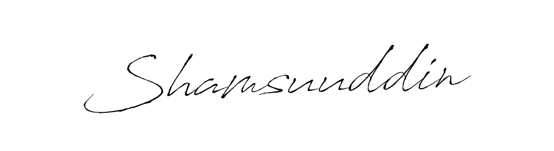 It looks lik you need a new signature style for name Shamsuuddin. Design unique handwritten (Antro_Vectra) signature with our free signature maker in just a few clicks. Shamsuuddin signature style 6 images and pictures png