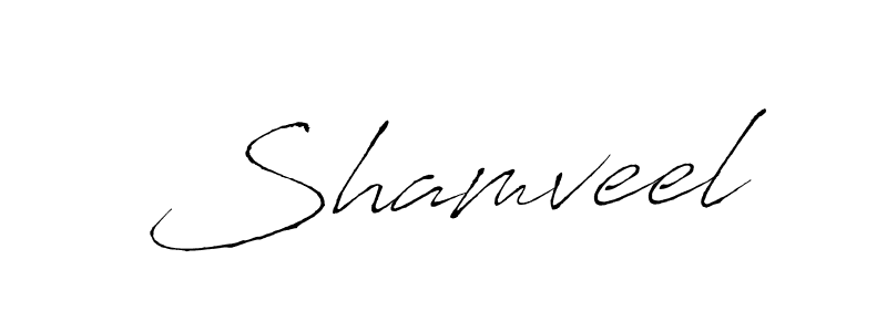 Make a beautiful signature design for name Shamveel. Use this online signature maker to create a handwritten signature for free. Shamveel signature style 6 images and pictures png