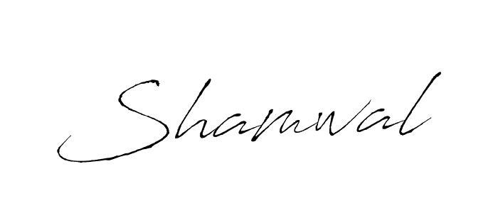 Use a signature maker to create a handwritten signature online. With this signature software, you can design (Antro_Vectra) your own signature for name Shamwal. Shamwal signature style 6 images and pictures png