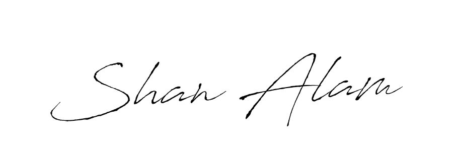 The best way (Antro_Vectra) to make a short signature is to pick only two or three words in your name. The name Shan Alam include a total of six letters. For converting this name. Shan Alam signature style 6 images and pictures png