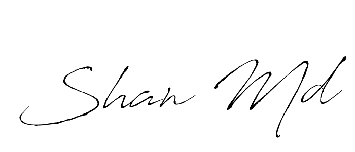 Make a beautiful signature design for name Shan Md. Use this online signature maker to create a handwritten signature for free. Shan Md signature style 6 images and pictures png