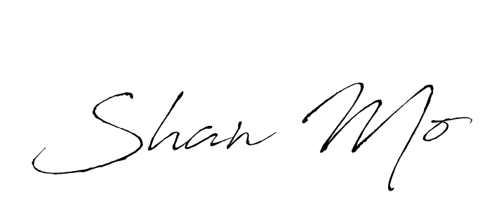 You should practise on your own different ways (Antro_Vectra) to write your name (Shan Mo) in signature. don't let someone else do it for you. Shan Mo signature style 6 images and pictures png