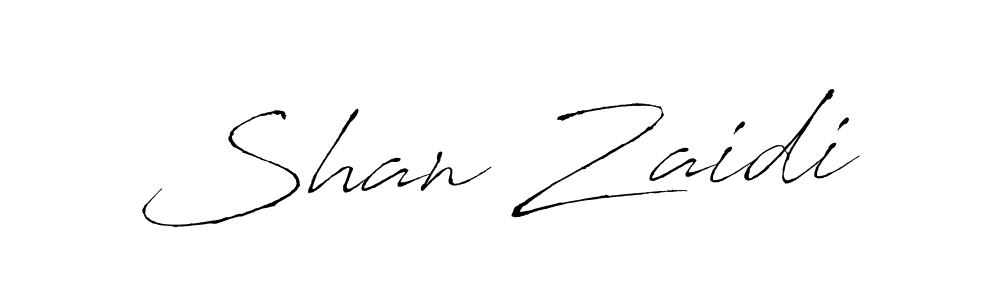 if you are searching for the best signature style for your name Shan Zaidi. so please give up your signature search. here we have designed multiple signature styles  using Antro_Vectra. Shan Zaidi signature style 6 images and pictures png