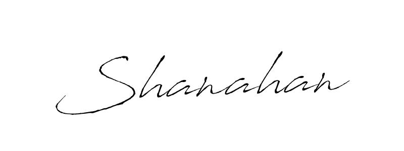 How to make Shanahan name signature. Use Antro_Vectra style for creating short signs online. This is the latest handwritten sign. Shanahan signature style 6 images and pictures png