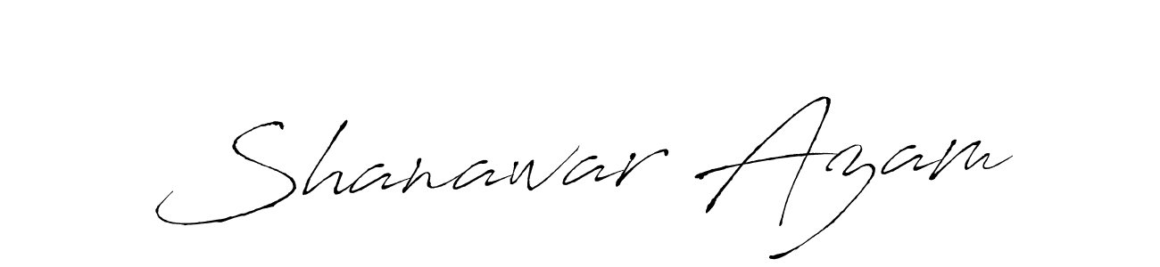 Also we have Shanawar Azam name is the best signature style. Create professional handwritten signature collection using Antro_Vectra autograph style. Shanawar Azam signature style 6 images and pictures png