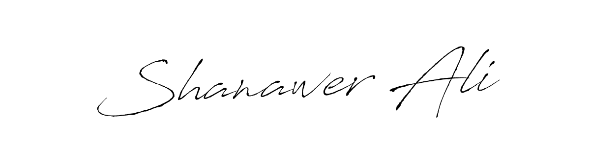 Antro_Vectra is a professional signature style that is perfect for those who want to add a touch of class to their signature. It is also a great choice for those who want to make their signature more unique. Get Shanawer Ali name to fancy signature for free. Shanawer Ali signature style 6 images and pictures png