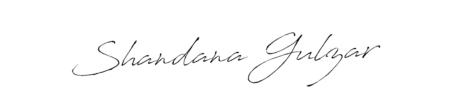 The best way (Antro_Vectra) to make a short signature is to pick only two or three words in your name. The name Shandana Gulzar include a total of six letters. For converting this name. Shandana Gulzar signature style 6 images and pictures png