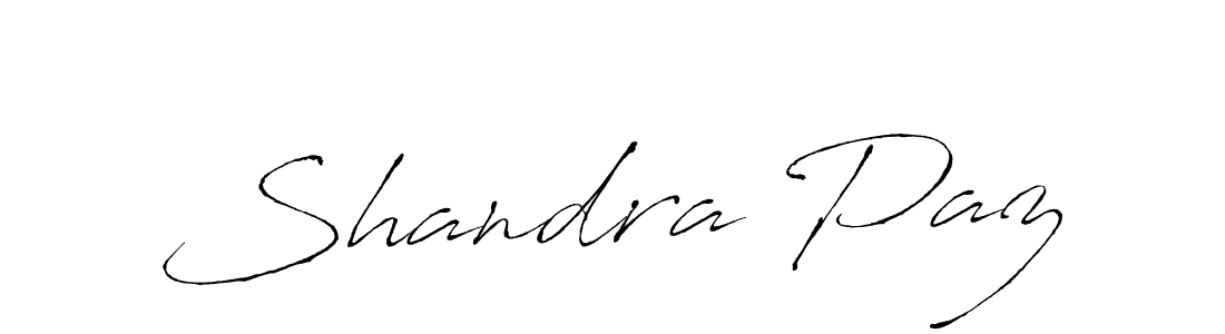 How to make Shandra Paz signature? Antro_Vectra is a professional autograph style. Create handwritten signature for Shandra Paz name. Shandra Paz signature style 6 images and pictures png