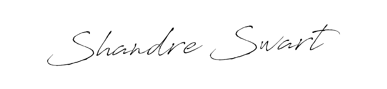 You should practise on your own different ways (Antro_Vectra) to write your name (Shandre Swart) in signature. don't let someone else do it for you. Shandre Swart signature style 6 images and pictures png