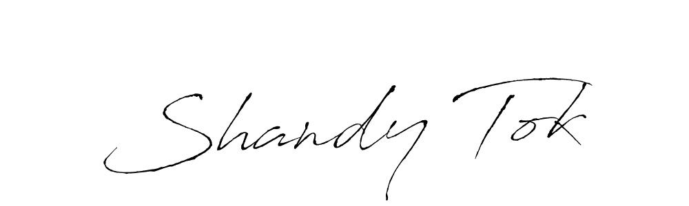 Antro_Vectra is a professional signature style that is perfect for those who want to add a touch of class to their signature. It is also a great choice for those who want to make their signature more unique. Get Shandy Tok name to fancy signature for free. Shandy Tok signature style 6 images and pictures png