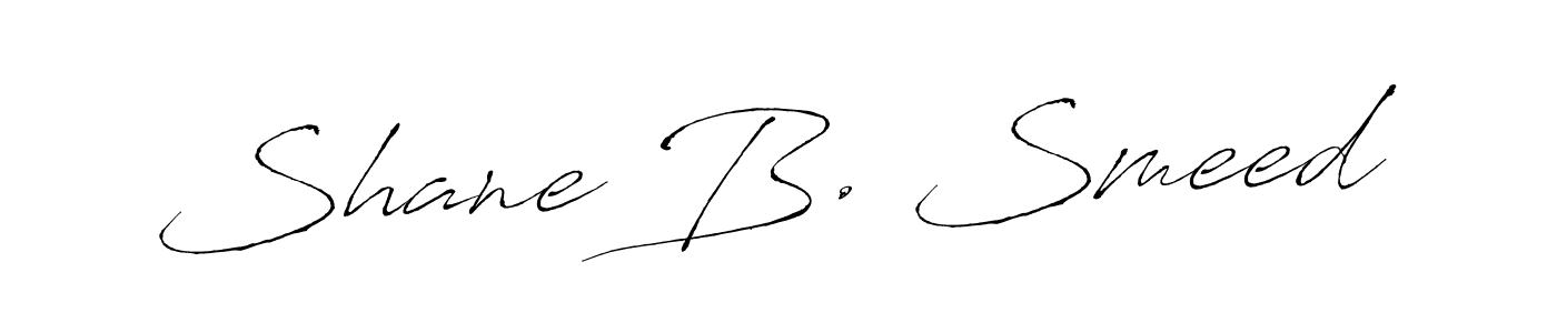 It looks lik you need a new signature style for name Shane B. Smeed. Design unique handwritten (Antro_Vectra) signature with our free signature maker in just a few clicks. Shane B. Smeed signature style 6 images and pictures png