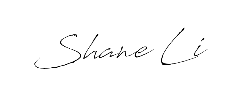 Make a beautiful signature design for name Shane Li. With this signature (Antro_Vectra) style, you can create a handwritten signature for free. Shane Li signature style 6 images and pictures png