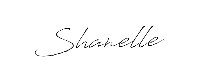 Design your own signature with our free online signature maker. With this signature software, you can create a handwritten (Antro_Vectra) signature for name Shanelle. Shanelle signature style 6 images and pictures png