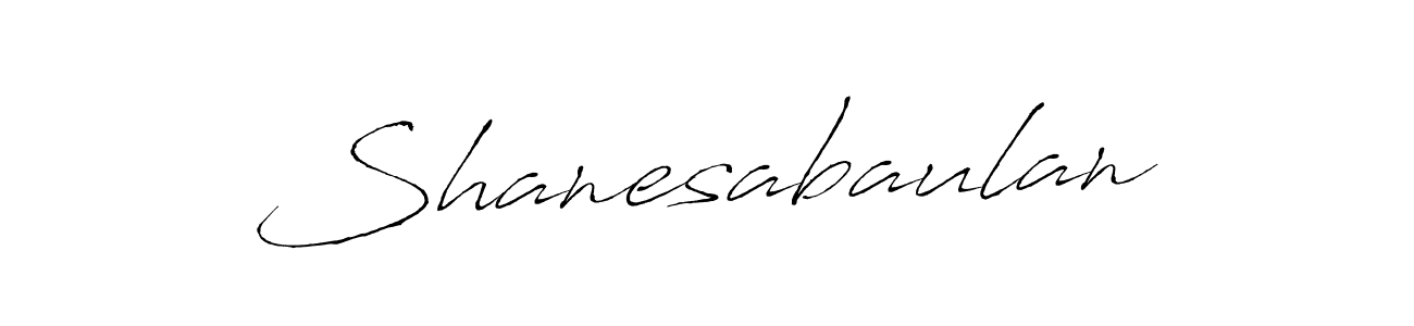 How to make Shanesabaulan signature? Antro_Vectra is a professional autograph style. Create handwritten signature for Shanesabaulan name. Shanesabaulan signature style 6 images and pictures png