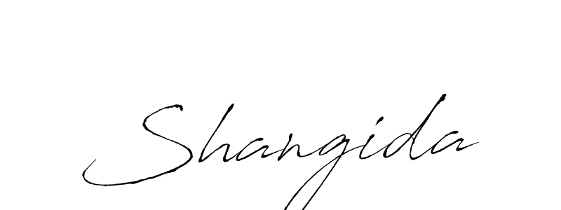 Use a signature maker to create a handwritten signature online. With this signature software, you can design (Antro_Vectra) your own signature for name Shangida. Shangida signature style 6 images and pictures png