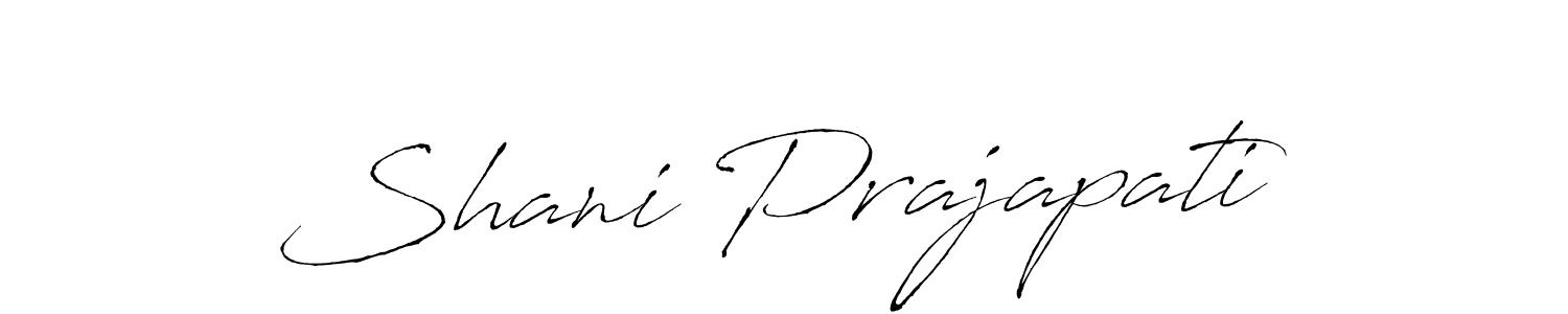 You should practise on your own different ways (Antro_Vectra) to write your name (Shani Prajapati) in signature. don't let someone else do it for you. Shani Prajapati signature style 6 images and pictures png