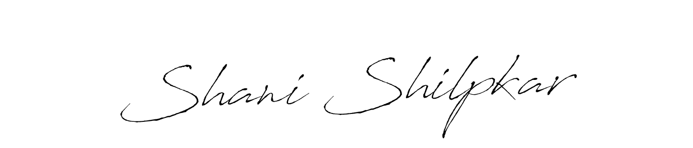 Shani Shilpkar stylish signature style. Best Handwritten Sign (Antro_Vectra) for my name. Handwritten Signature Collection Ideas for my name Shani Shilpkar. Shani Shilpkar signature style 6 images and pictures png