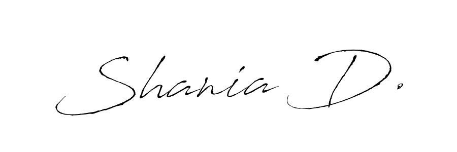 Use a signature maker to create a handwritten signature online. With this signature software, you can design (Antro_Vectra) your own signature for name Shania D.. Shania D. signature style 6 images and pictures png