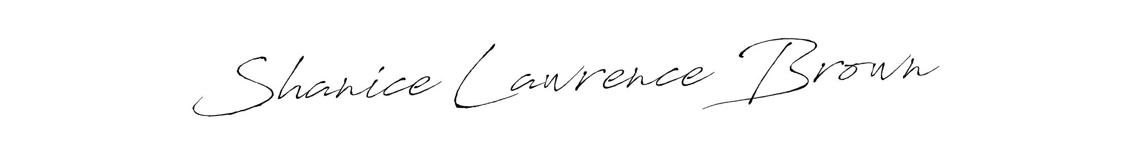 It looks lik you need a new signature style for name Shanice Lawrence Brown. Design unique handwritten (Antro_Vectra) signature with our free signature maker in just a few clicks. Shanice Lawrence Brown signature style 6 images and pictures png