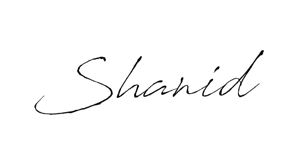 The best way (Antro_Vectra) to make a short signature is to pick only two or three words in your name. The name Shanid include a total of six letters. For converting this name. Shanid signature style 6 images and pictures png