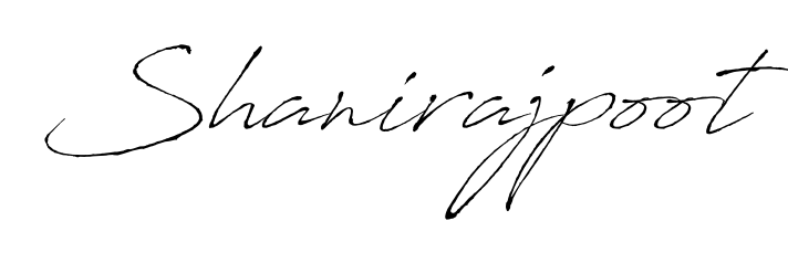 This is the best signature style for the Shanirajpoot name. Also you like these signature font (Antro_Vectra). Mix name signature. Shanirajpoot signature style 6 images and pictures png