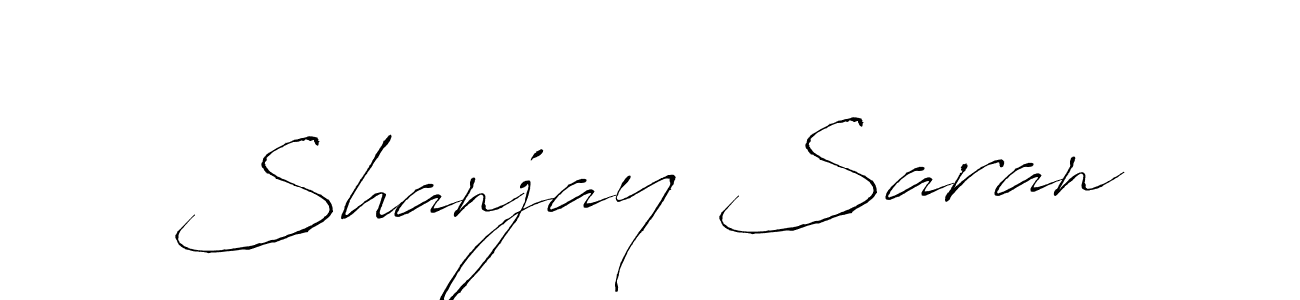 Also we have Shanjay Saran name is the best signature style. Create professional handwritten signature collection using Antro_Vectra autograph style. Shanjay Saran signature style 6 images and pictures png