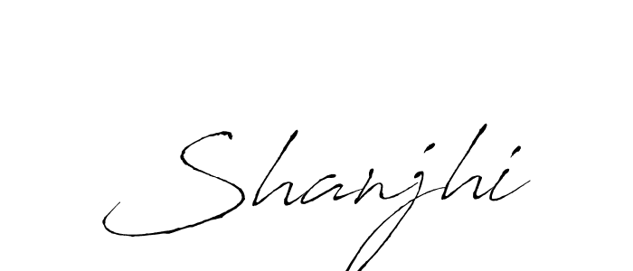 How to make Shanjhi name signature. Use Antro_Vectra style for creating short signs online. This is the latest handwritten sign. Shanjhi signature style 6 images and pictures png