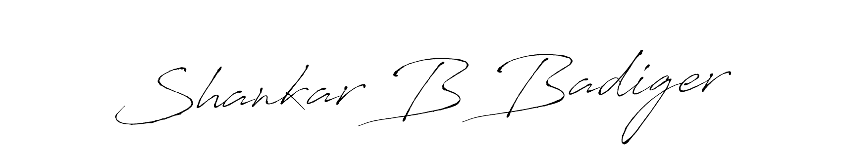 This is the best signature style for the Shankar B Badiger name. Also you like these signature font (Antro_Vectra). Mix name signature. Shankar B Badiger signature style 6 images and pictures png