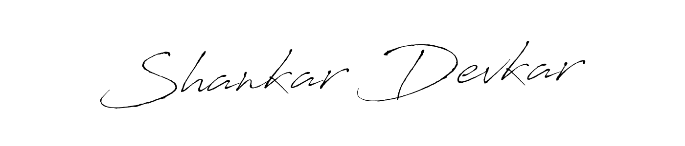 Shankar Devkar stylish signature style. Best Handwritten Sign (Antro_Vectra) for my name. Handwritten Signature Collection Ideas for my name Shankar Devkar. Shankar Devkar signature style 6 images and pictures png
