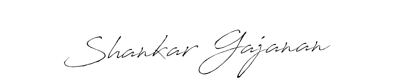 Shankar Gajanan stylish signature style. Best Handwritten Sign (Antro_Vectra) for my name. Handwritten Signature Collection Ideas for my name Shankar Gajanan. Shankar Gajanan signature style 6 images and pictures png