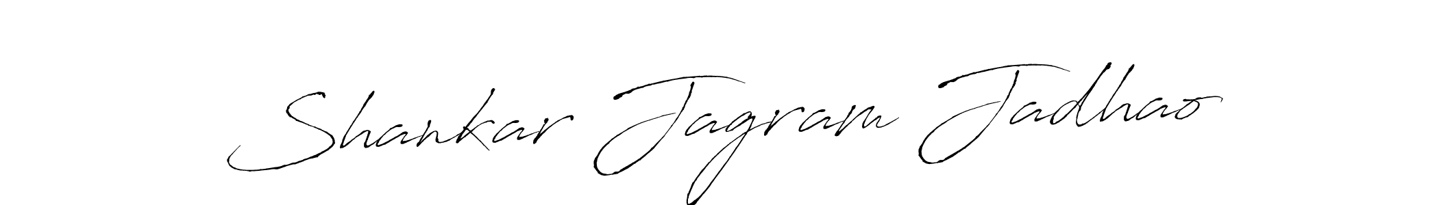 Make a beautiful signature design for name Shankar Jagram Jadhao. Use this online signature maker to create a handwritten signature for free. Shankar Jagram Jadhao signature style 6 images and pictures png