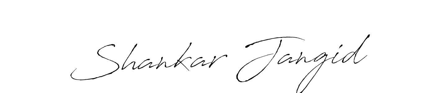 The best way (Antro_Vectra) to make a short signature is to pick only two or three words in your name. The name Shankar Jangid include a total of six letters. For converting this name. Shankar Jangid signature style 6 images and pictures png