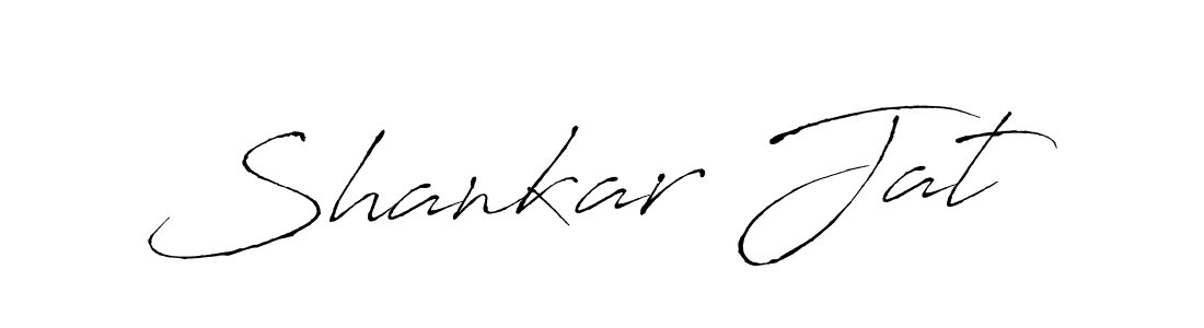 How to make Shankar Jat name signature. Use Antro_Vectra style for creating short signs online. This is the latest handwritten sign. Shankar Jat signature style 6 images and pictures png