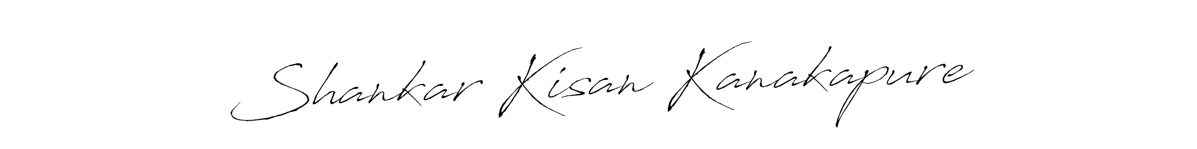 Make a beautiful signature design for name Shankar Kisan Kanakapure. With this signature (Antro_Vectra) style, you can create a handwritten signature for free. Shankar Kisan Kanakapure signature style 6 images and pictures png