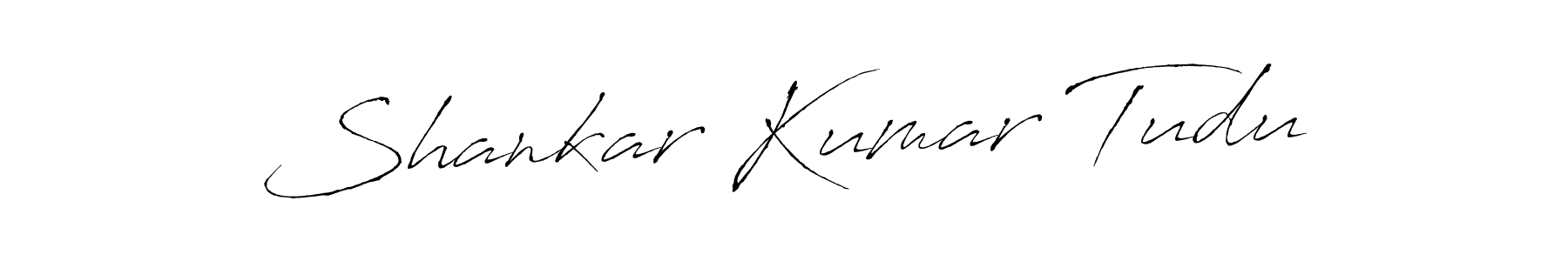 The best way (Antro_Vectra) to make a short signature is to pick only two or three words in your name. The name Shankar Kumar Tudu include a total of six letters. For converting this name. Shankar Kumar Tudu signature style 6 images and pictures png