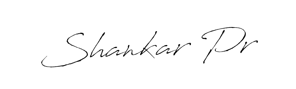Create a beautiful signature design for name Shankar Pr. With this signature (Antro_Vectra) fonts, you can make a handwritten signature for free. Shankar Pr signature style 6 images and pictures png