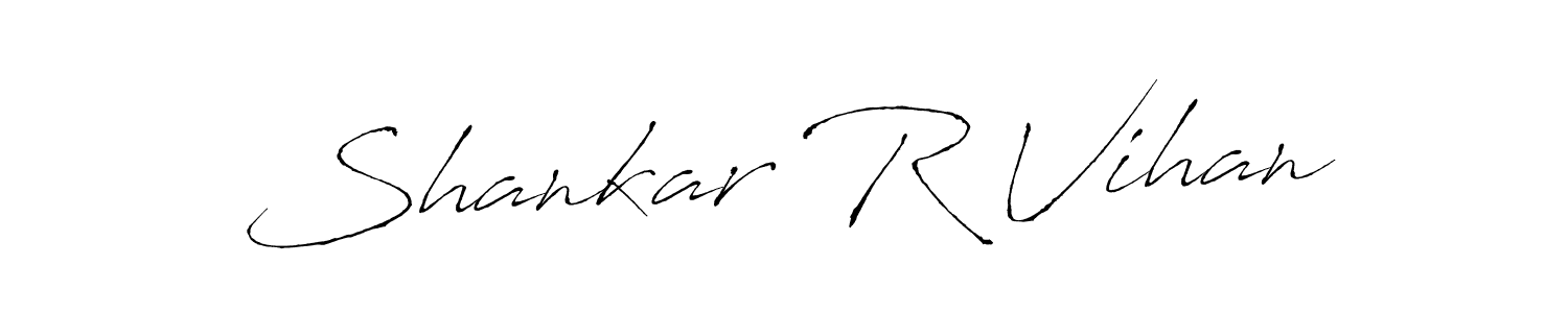 Make a short Shankar R Vihan signature style. Manage your documents anywhere anytime using Antro_Vectra. Create and add eSignatures, submit forms, share and send files easily. Shankar R Vihan signature style 6 images and pictures png