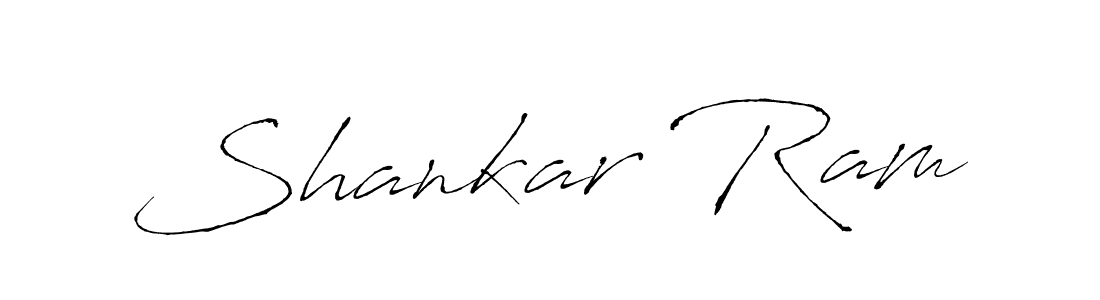 Design your own signature with our free online signature maker. With this signature software, you can create a handwritten (Antro_Vectra) signature for name Shankar Ram. Shankar Ram signature style 6 images and pictures png