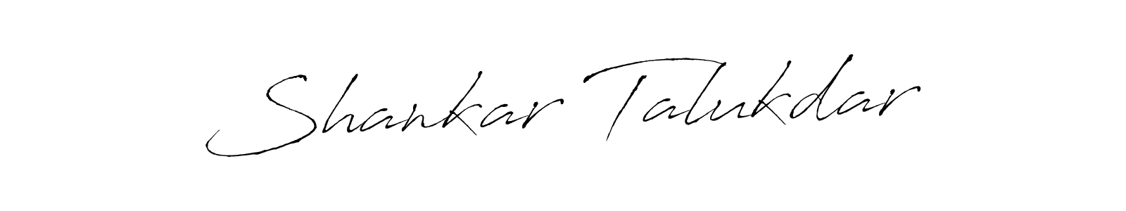 Use a signature maker to create a handwritten signature online. With this signature software, you can design (Antro_Vectra) your own signature for name Shankar Talukdar. Shankar Talukdar signature style 6 images and pictures png