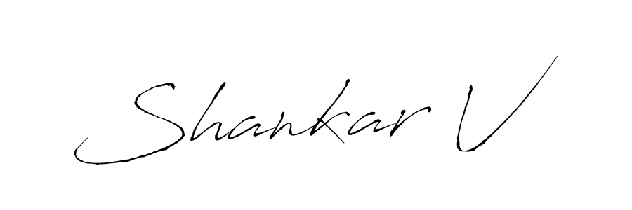 Similarly Antro_Vectra is the best handwritten signature design. Signature creator online .You can use it as an online autograph creator for name Shankar V. Shankar V signature style 6 images and pictures png